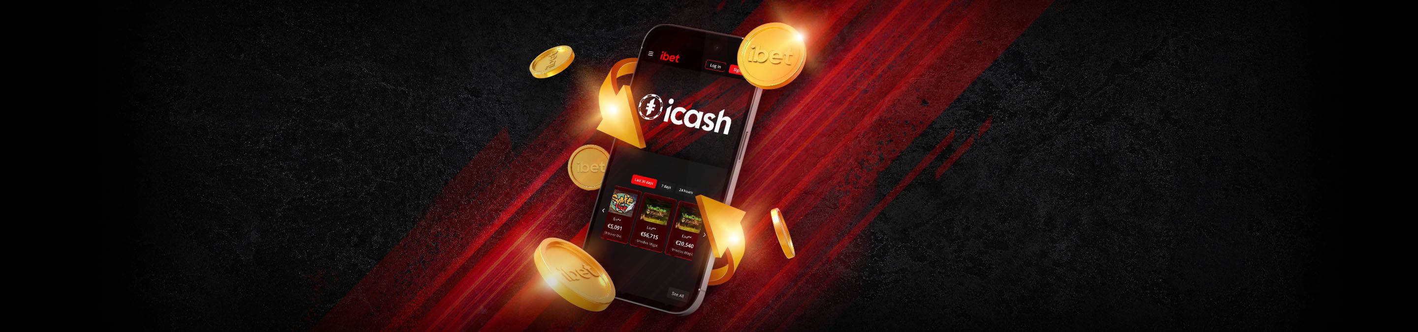 ibet casino — iCash: 5% Daily Cashback + 2% Rakeback